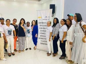 MUDE participó en el Encuentro de Desarrollo Regional hacia una Gobernanza con Perspectiva de Género en la provincia de Montecristi.